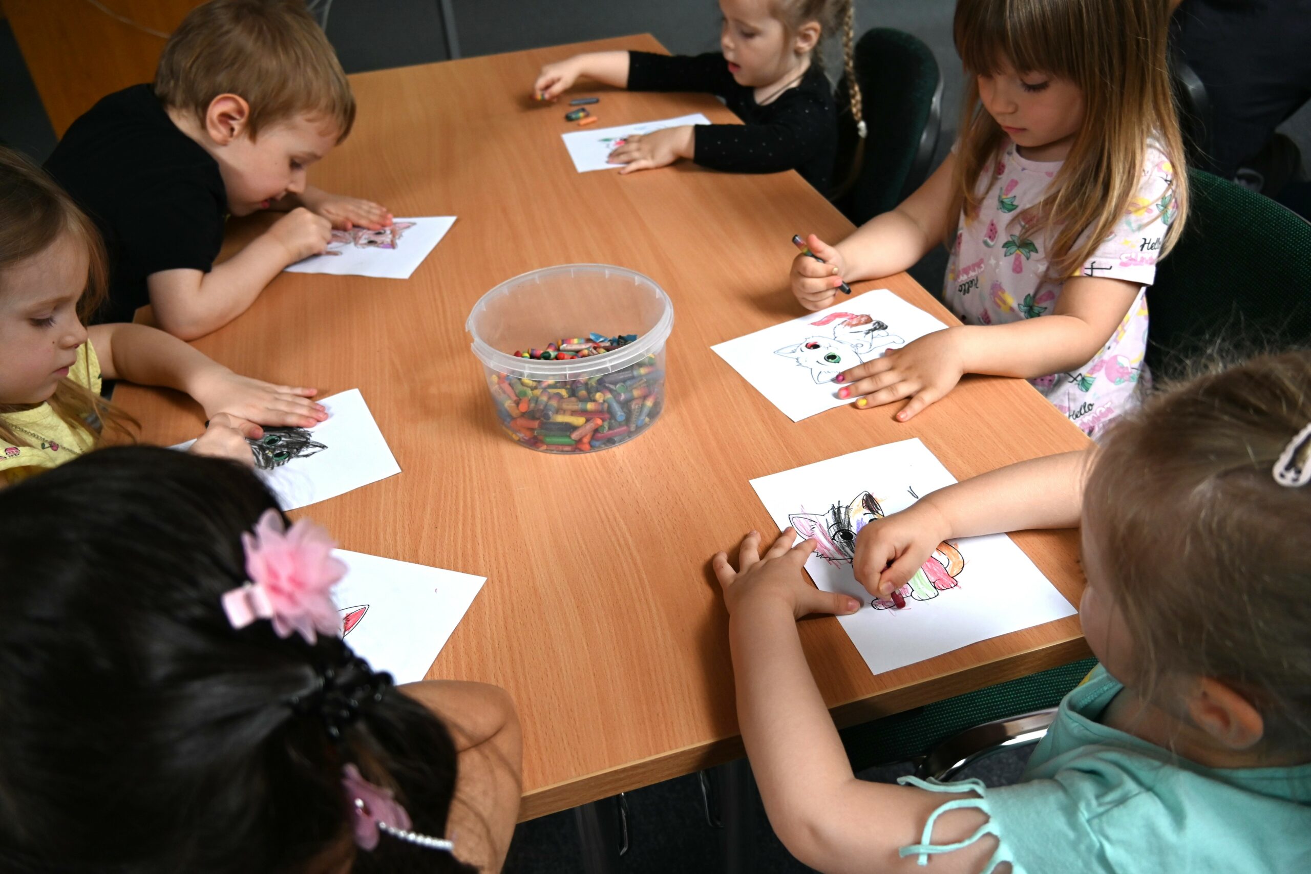 Czterolatki wśród magicznych książek