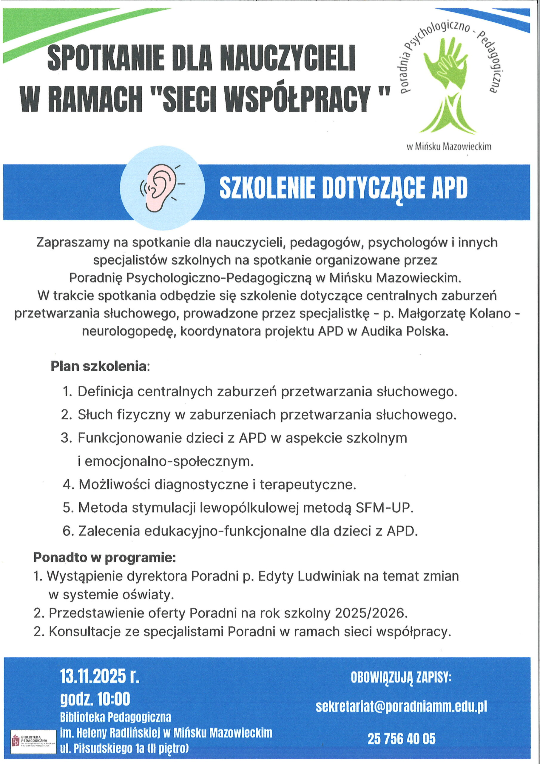 Szkolenie dotyczące APD