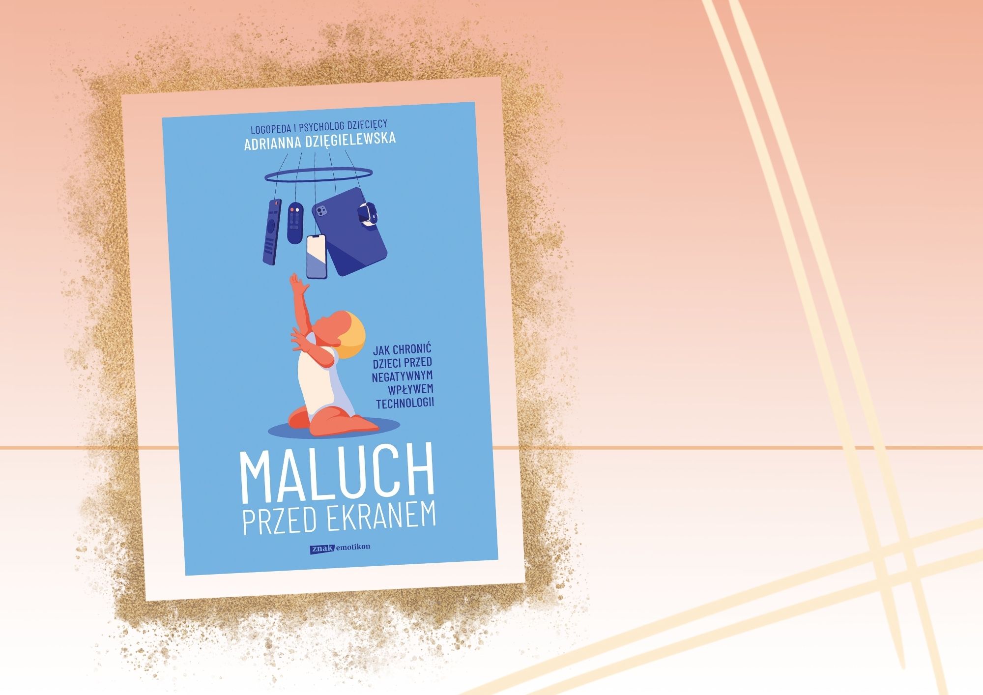 Maluch przed ekranem